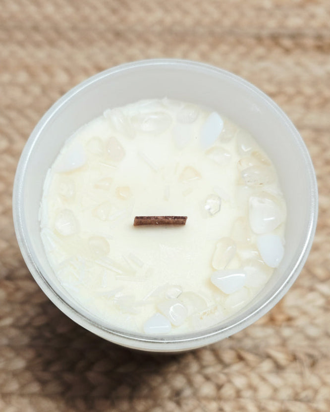 Cleanse & Purify Crystal Intention Candle