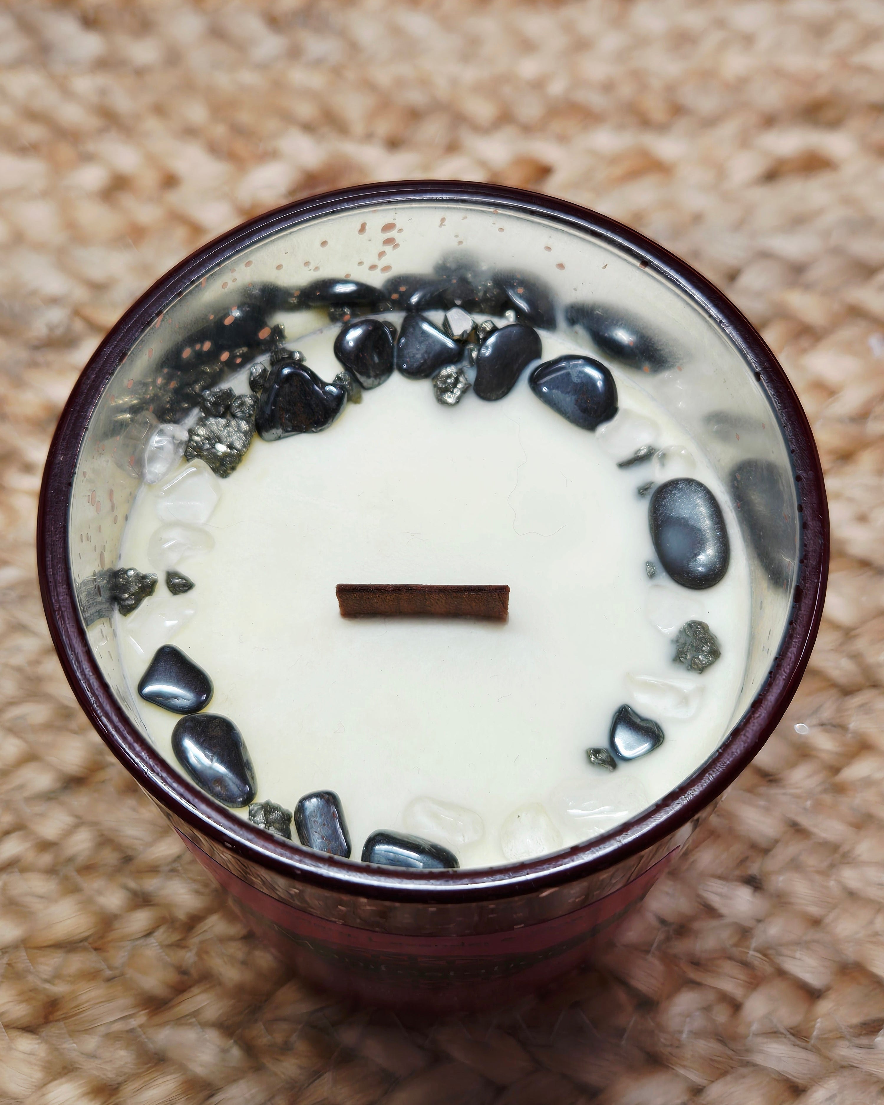 Manifestation Crystal Intention Candle