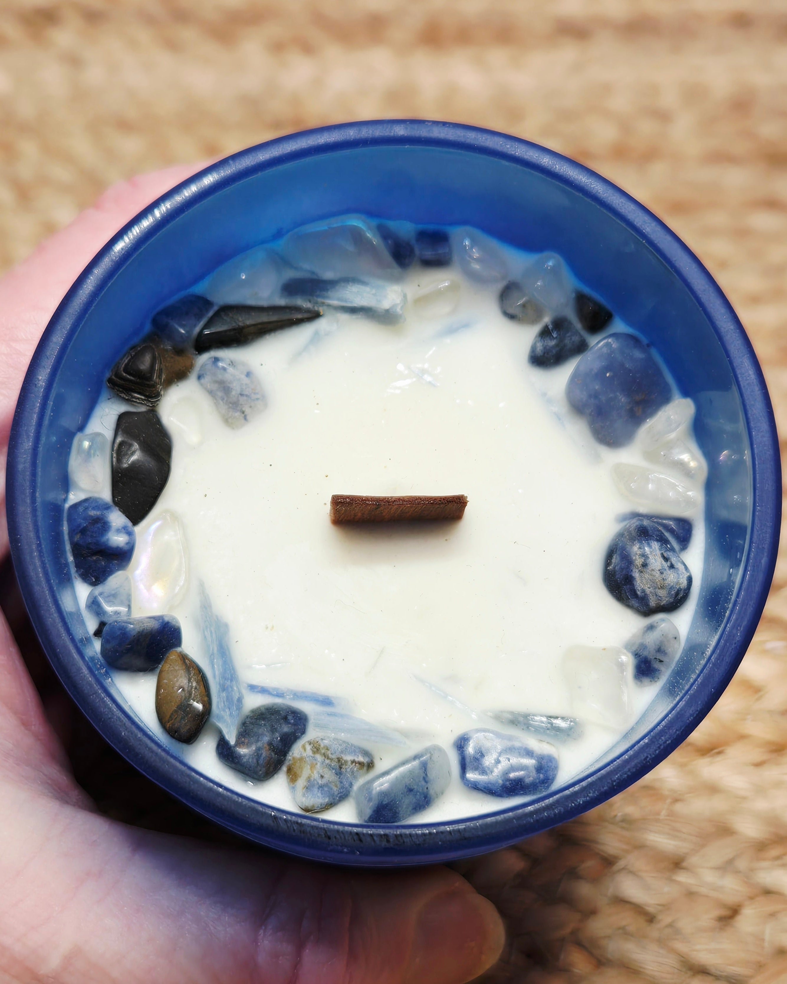 Intuition & Higher-Self Crystal Intention Candle