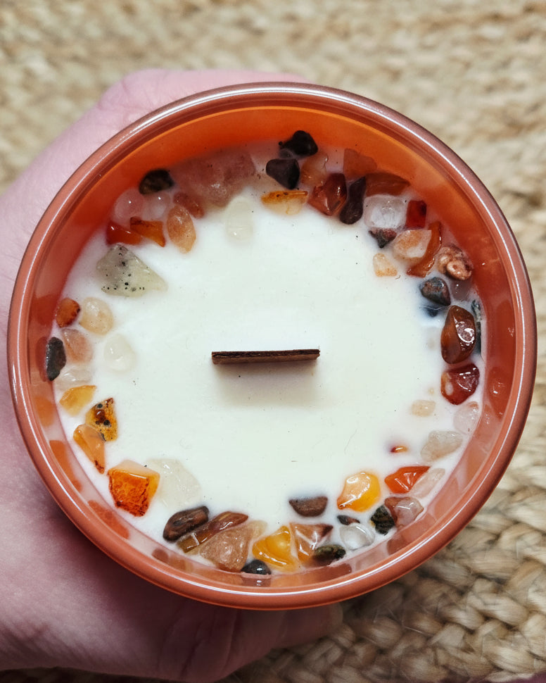 Creativity & Inspiration Crystal Intention Candle