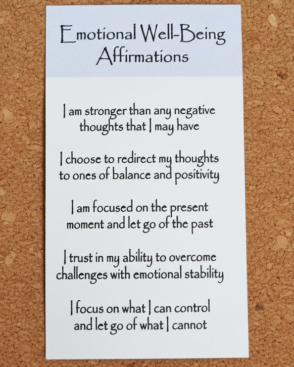 Emotional Well-Being Crystal Intention Candle