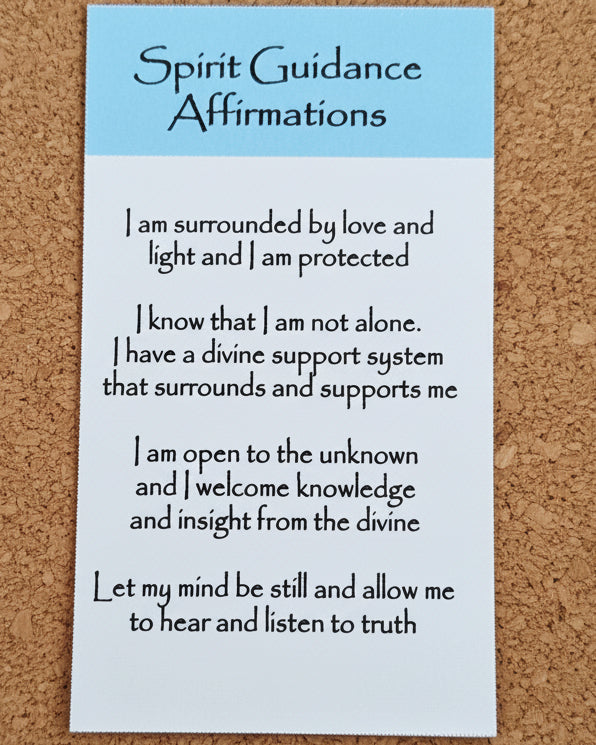 Spirit Guidance Crystal Intention Candle