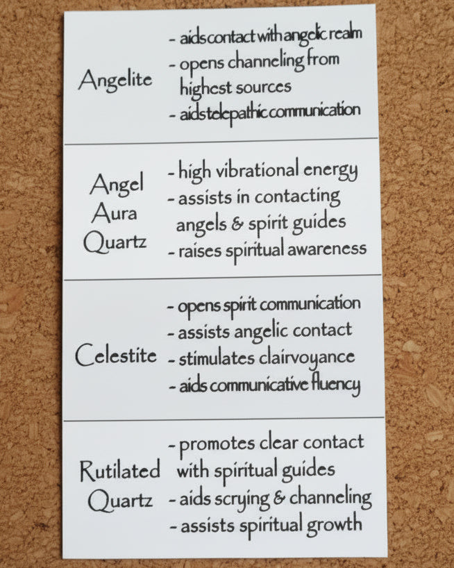 Spirit Guidance Crystal Intention Candle