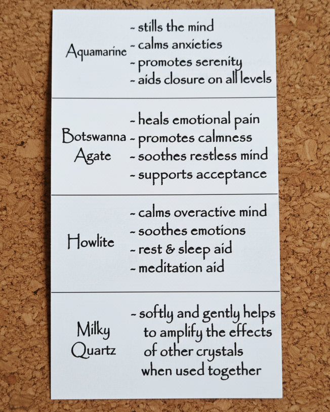 Overcoming Sorrow & Loss Crystal Intention Candle