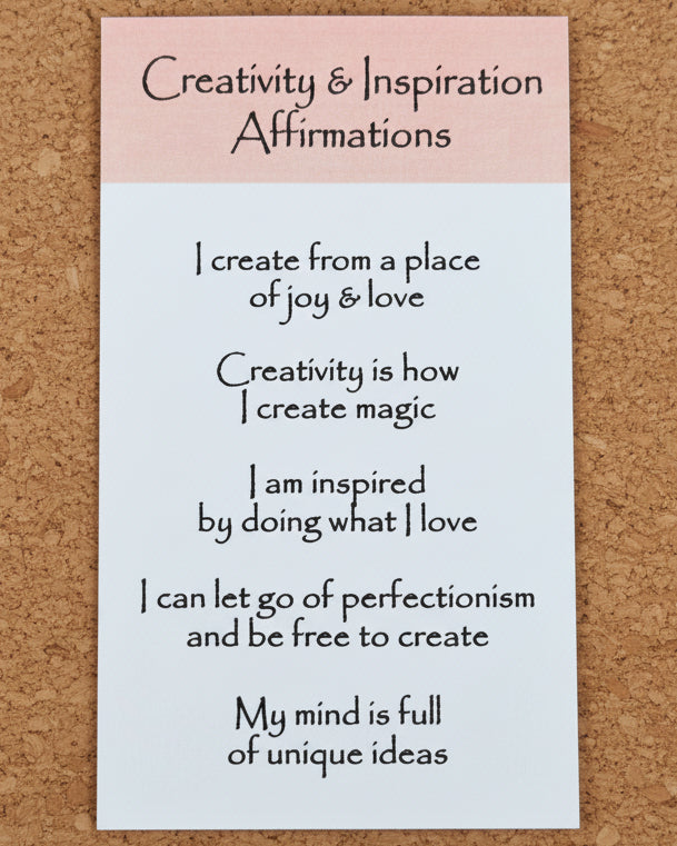Creativity & Inspiration Crystal Intention Candle