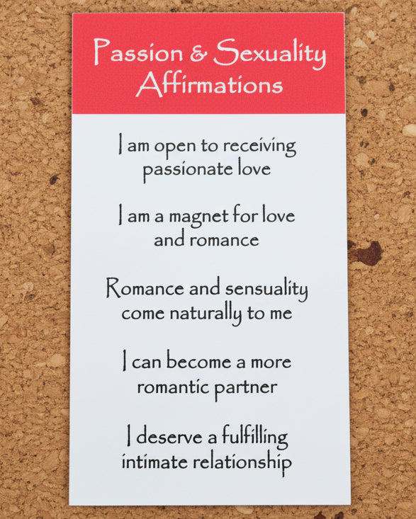 Passion & Sexuality Crystal Intention Candle