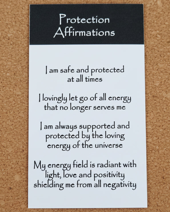 Protection Crystal Intention Candle