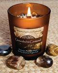 Grounded & Centered Crystal Intention Candle