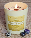 Willpower & Self Control Crystal Intention Candle